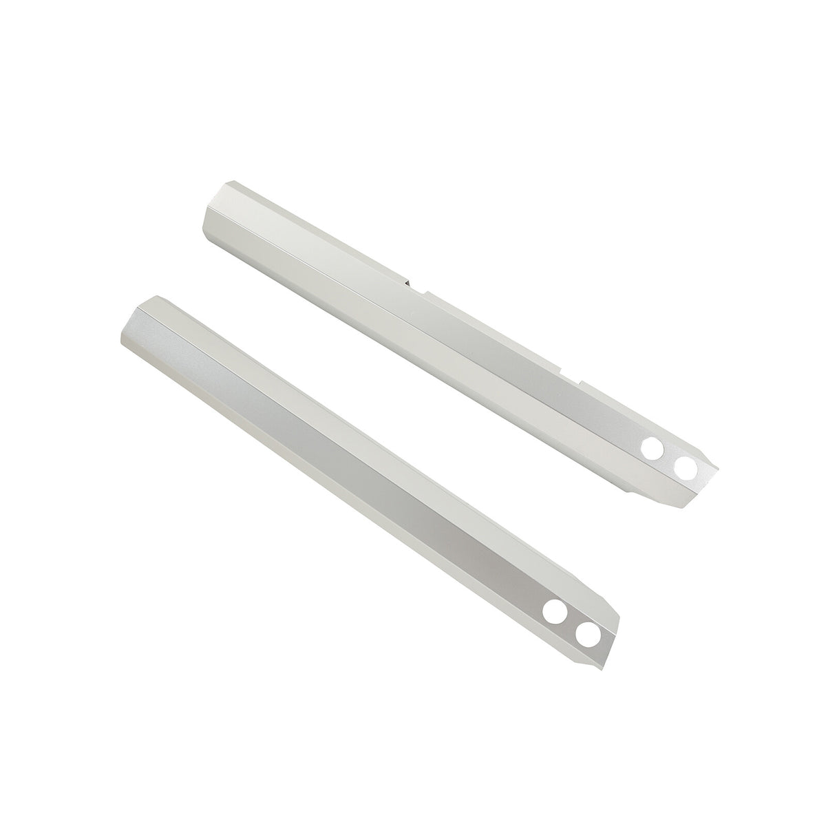 Aluminum Alloy Silver Engine Shroud Side Cover trim For Corvette C8 2020-2026 9