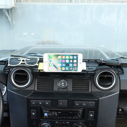 Magnetic Phone Holder Dashboard Storage Box For Land Rover Defender 2004-2018 18