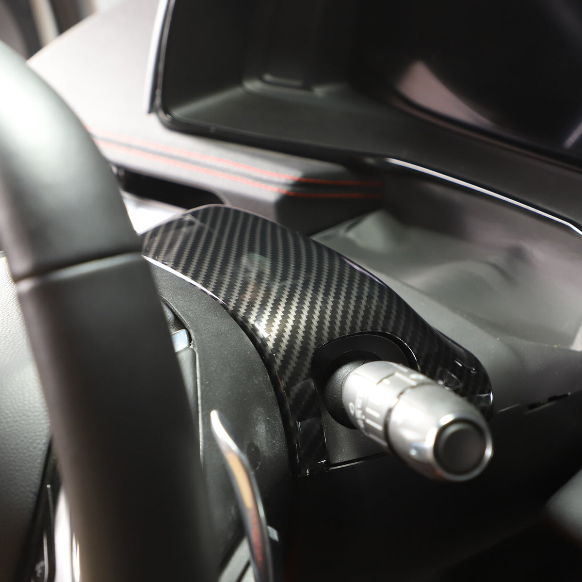Carbon Fiber ABS Interior Full Decor Cover Trim Kit For Corvette C8 2020-2025 - Styles 26-30 38