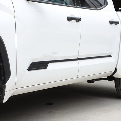 Matte Black Door Side Body Molding Cover Trim For 2022-2025 Toyota Tundra US 2