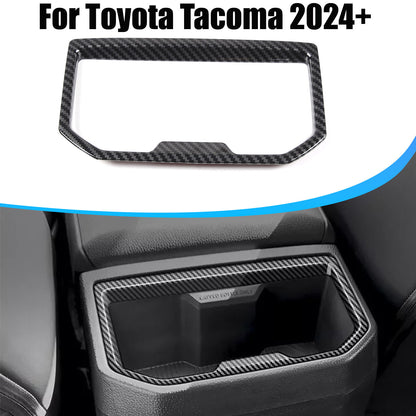ABS Carbon Fiber Interior Full Set Panel Cover Trim Kit for Toyota Tacoma 24-26 - Styles 1-5 9