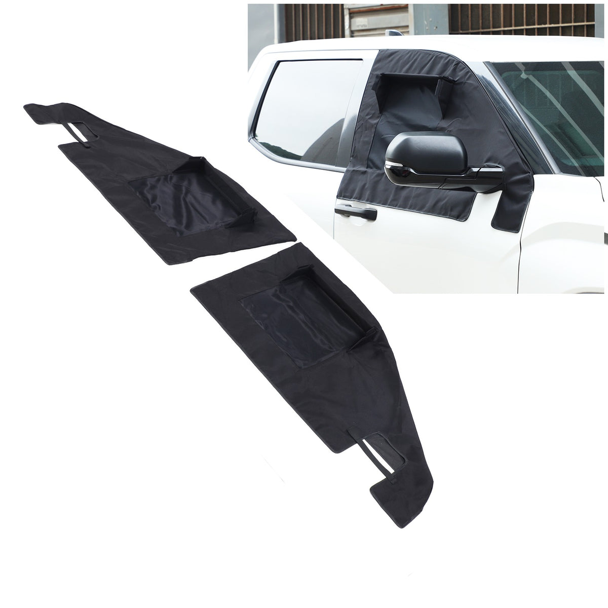 Front Window Sun Shade Sun Visor Protector Sunshade For Toyota Tundra 2022+ 11