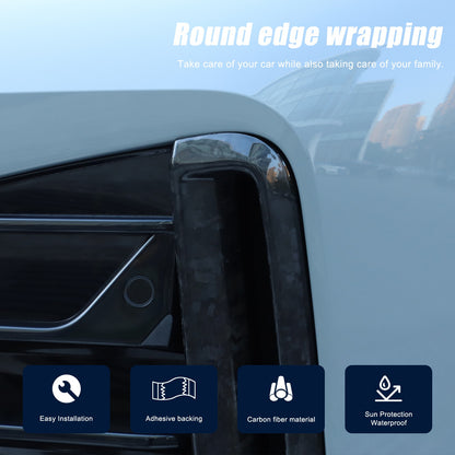 Forged Carbon Fiber Front Bumper Side Grill Trim For BMW 4 series 430i 440i 22+ 17