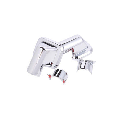 Chrome ABS Side View Mirror Shell Protect cover Trim 10Pcs For Hummer H2 03-09 5