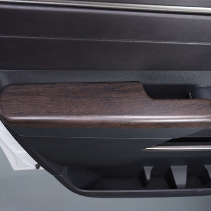Oak Grain Door Elbow Armrest Trim Cover For Toyota Tundra Sequoia 2022-24 US 12