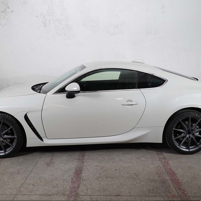 Silver Steel Window Decorate Strip Trim For Subaru BRZ 2022 3