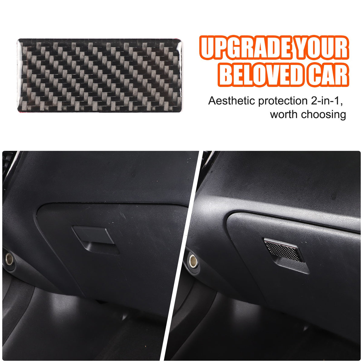 Soft Carbon Fiber Interior Center Console trim Sticker For Nissan Juke 2011-2019 2