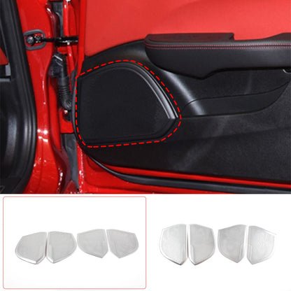 Stainless Steel Door Speaker Grill Trim For Alfa Romeo Giulia 952 2017-2020 11