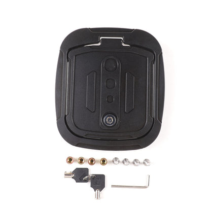 Door Fuel Tank Cover W/ Lock Key Gas Cap Tank Trim For Toyota FJ Cruiser 2007-21 7