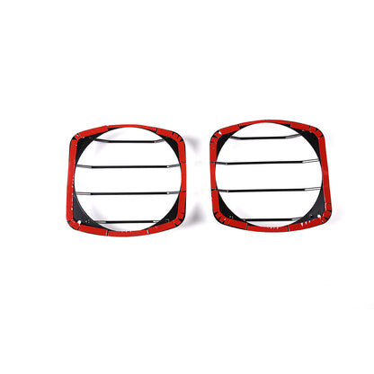 Black Steel Front Bumper Headlight Fog Light Trim For Hummer H2 2003-09 US 12