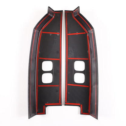 Rear Tail Light Cover Trim For Land Rover Defender 90 110 2020-23 Gloss Black US 17