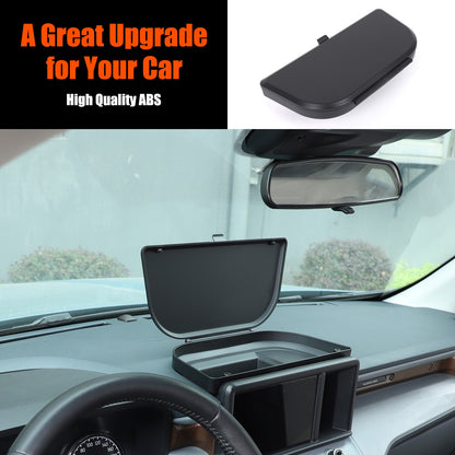 ABS Navigation Screen Rear Storage Box With Lid For Ford Maverick 2022+ US 1
