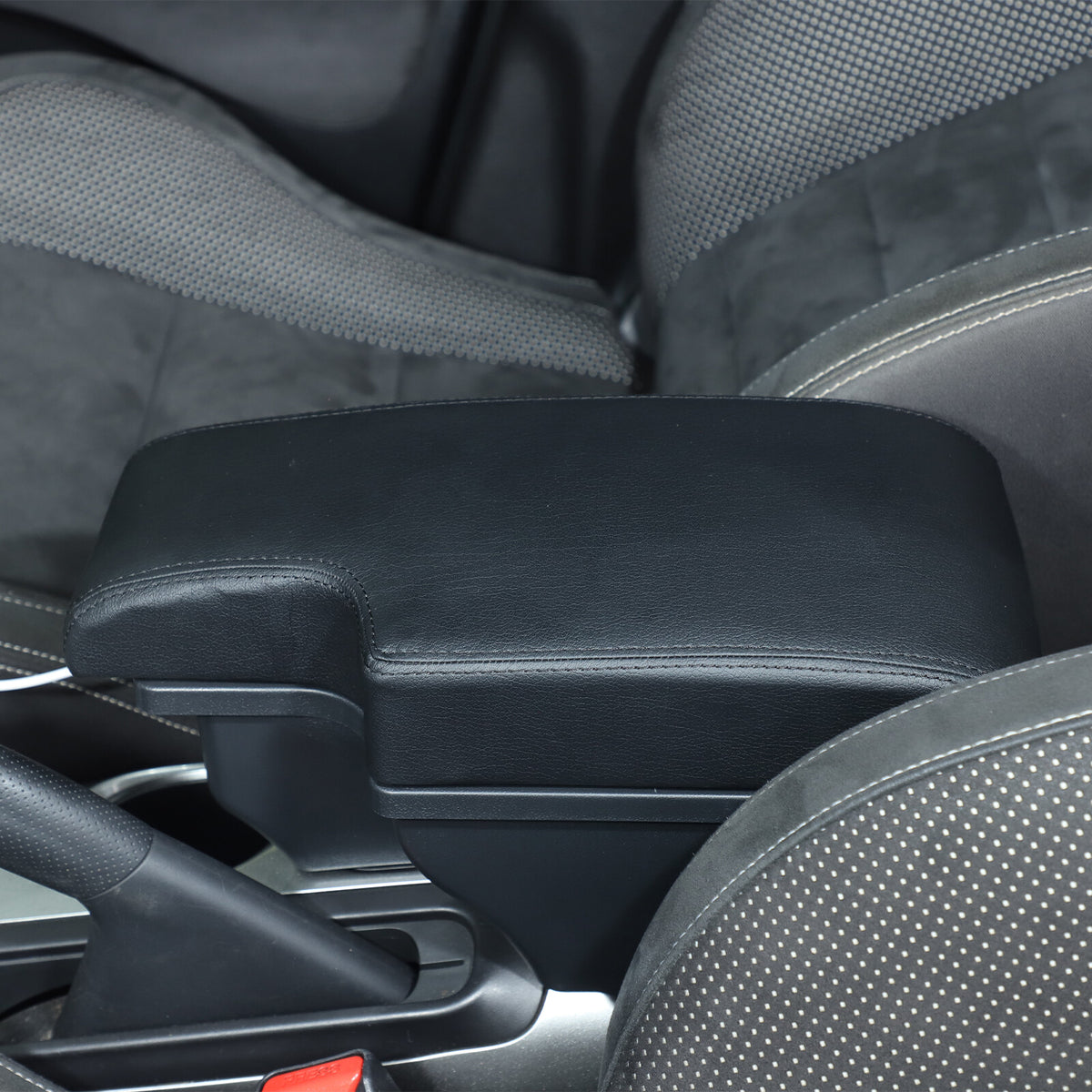 Center Console Armrest Storage Box Black Central Container For Nissan Juke 10-19 10