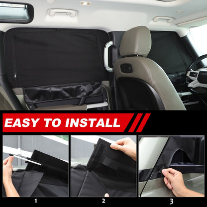Front Rear Car Door Window Cover Sun Shades For LR Defender L663 20+ US 9