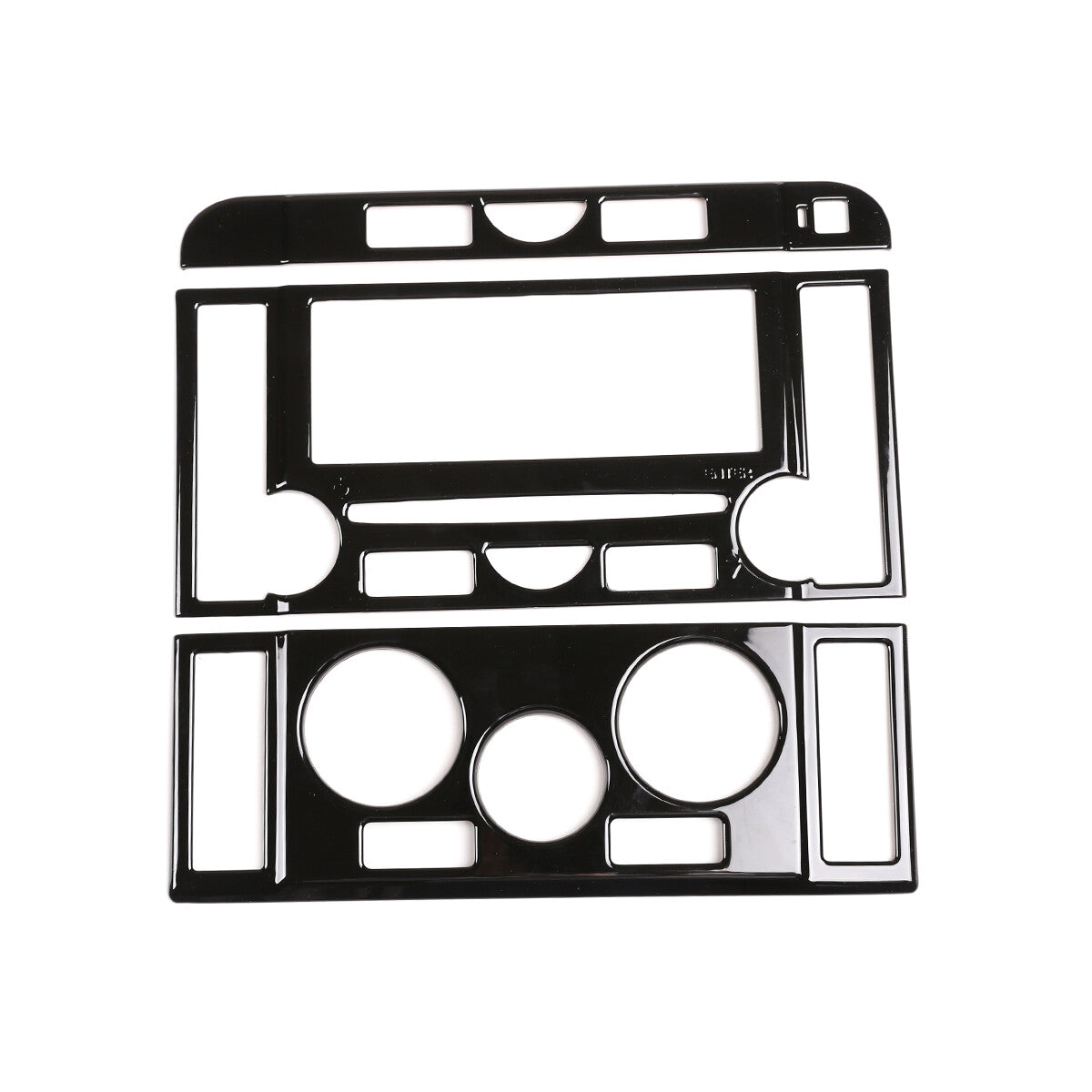 Black ABS Central Control Console Mode Trim For Land Rover Discovery3 04-09 8