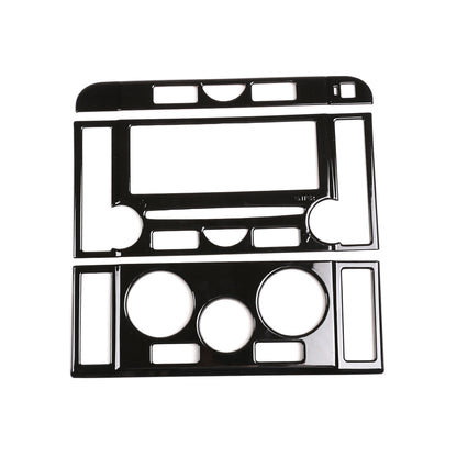 Black ABS Central Control Console Mode Trim For Land Rover Discovery3 04-09 8