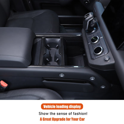 ABS Carbon Fiber Center Console Gear Frame Trim For LR Defender L663 2025+ US 22