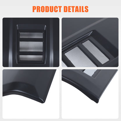 Matte Black Front Bumper Guard Plate Trim For Land Cruiser LC250 2024-2025 14