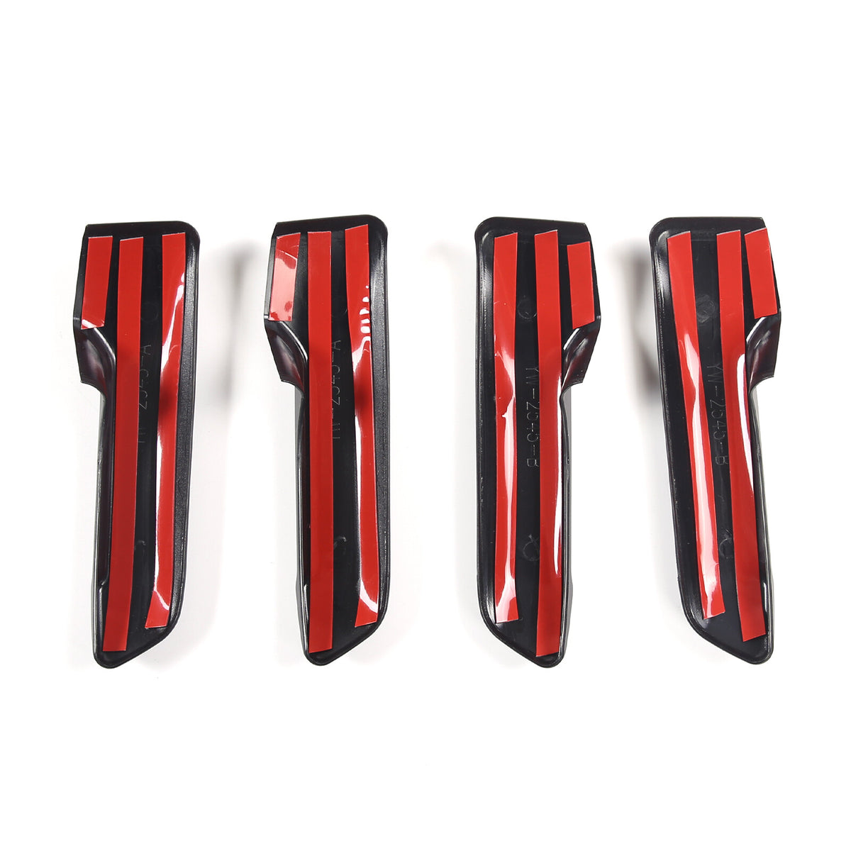 Matte Black ABS Interior Decoration Cover Trim Kit For Toyota Tundra 2022-26 US - Variants 6-10 12