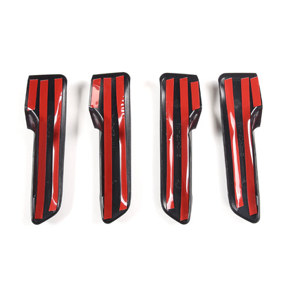 Matte Black ABS Interior Decoration Cover Trim Kit For Toyota Tundra 2022-26 US - Variants 6-10 12