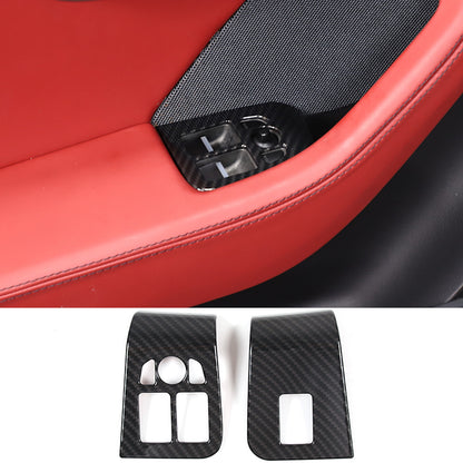 ABS Carbon Fiber Interior Full Set Cover Trim Kit For Jaguar F-type X152 2013-25 - Styles 1-5 46