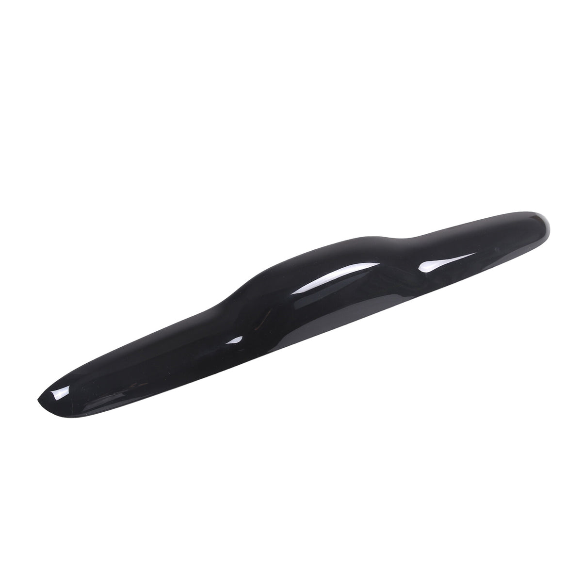 Glossy Black ABS Tailgate Trunk Handle Cover Trim For FIAT 500 2011-23 9
