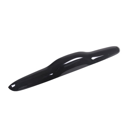 Glossy Black ABS Tailgate Trunk Handle Cover Trim For FIAT 500 2011-23 9