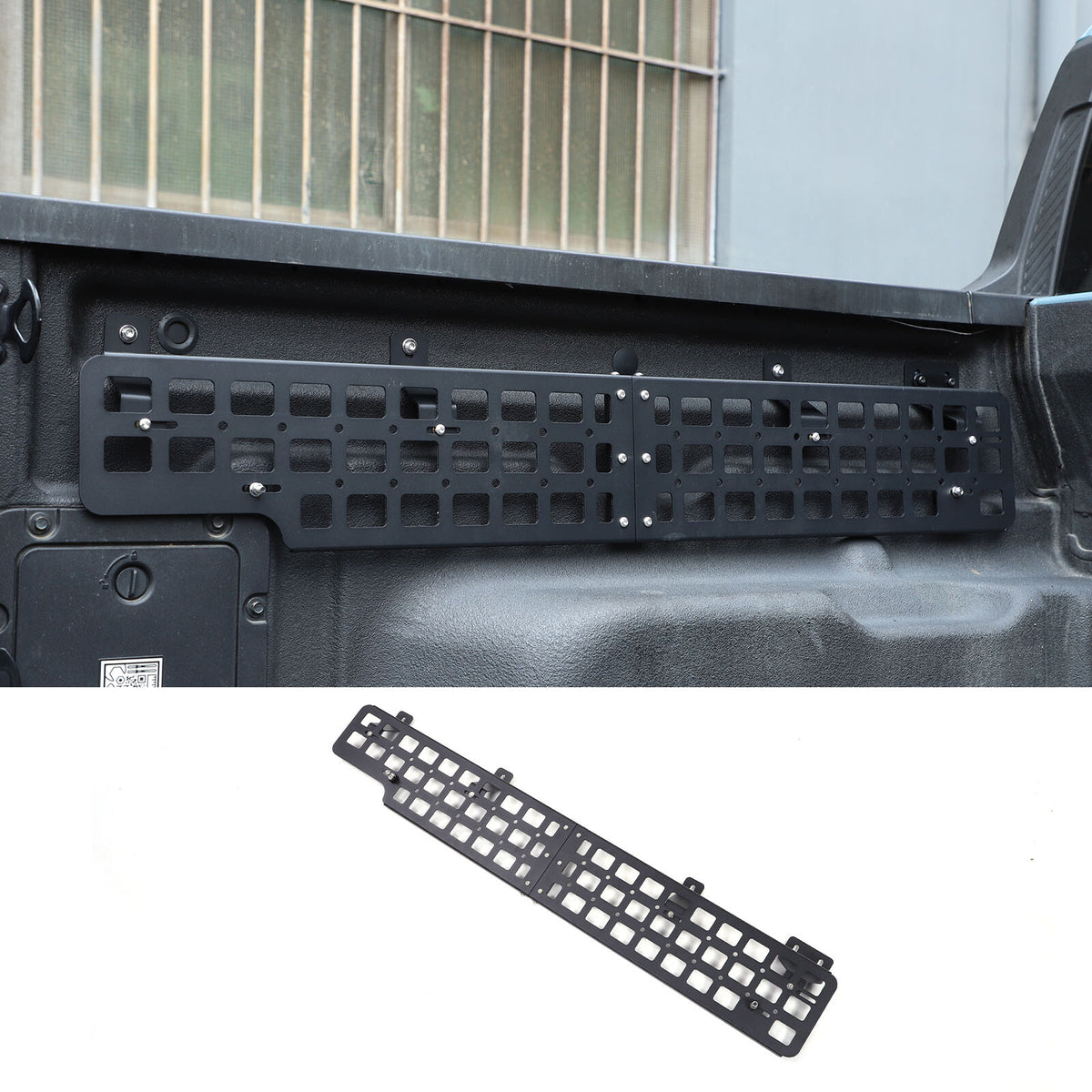 Left Side Storage Molle Panel Metal Trunk Bed Storage for Ford Maverick 22-24 4