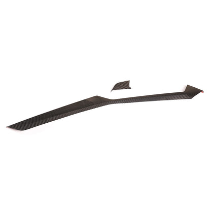 Real Carbon Fiber Interior Dashboard Panel Cover Trim For BMW X5 2019-2023 US 20