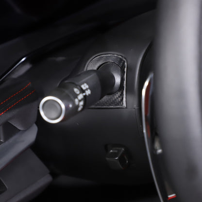 Matte Real Carbon Fiber Interior Exterior Trim Cover For Corvette C8 2020-25 95