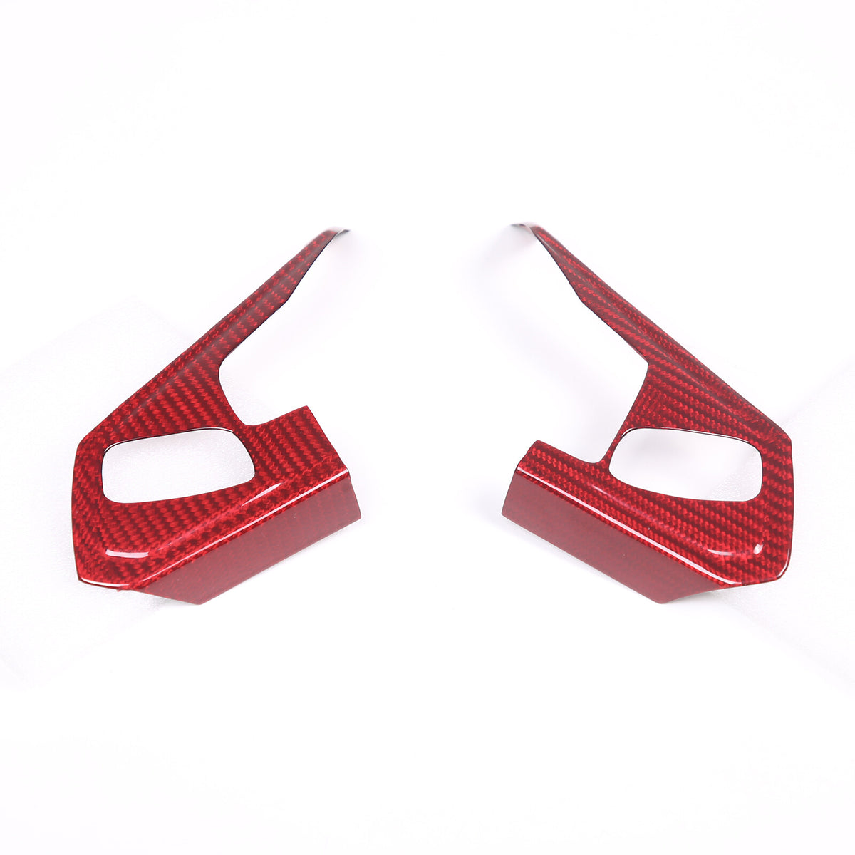 Red Real Carbon Fiber Full Interior Set Decor Trim Kit for Corvette C8 20-25 - Styles 66-68 12