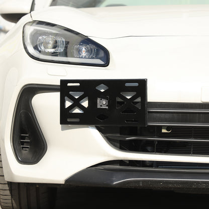Front Bumper Tow Hook License Plate Mount Bracket For Subaru BRZ 2022+ 1