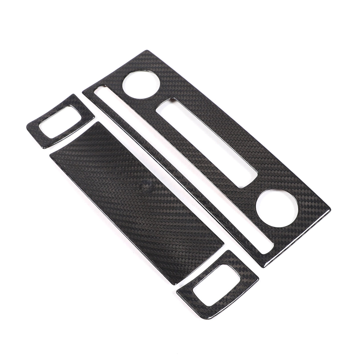Real Carbon Fiber Center Console Air Conditioner Trim For Corvette C6 2005-13 8