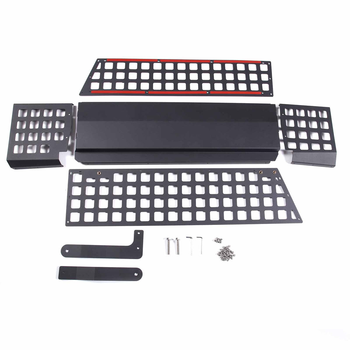 Black Alloy Trunk Left Side Storage Basket Trim Tray For Benz G-Class 2004-2018 15