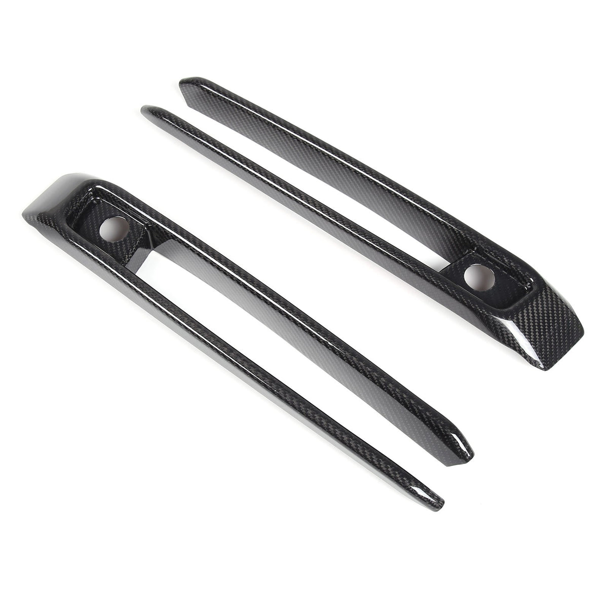 Real Carbon Fiber Front Fog Light Trim For Benz G-Class W464 G63 2019-2024 6