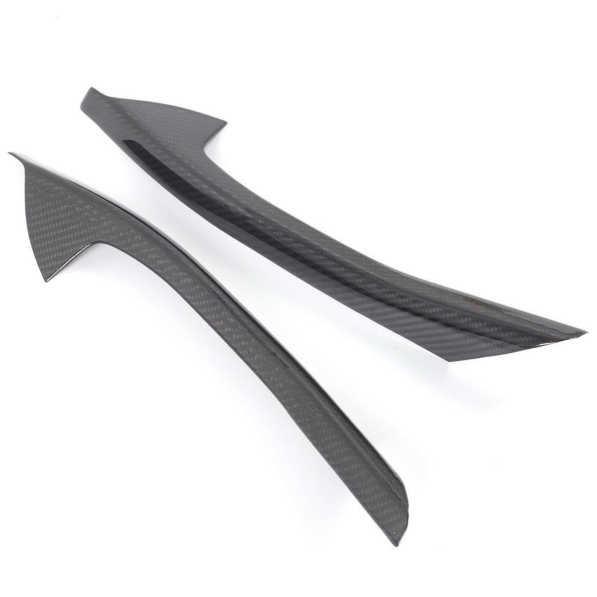Real Carbon Fiber Window Lift Switch Button Trim Frame For BMW 5 Series G60 24+ 5