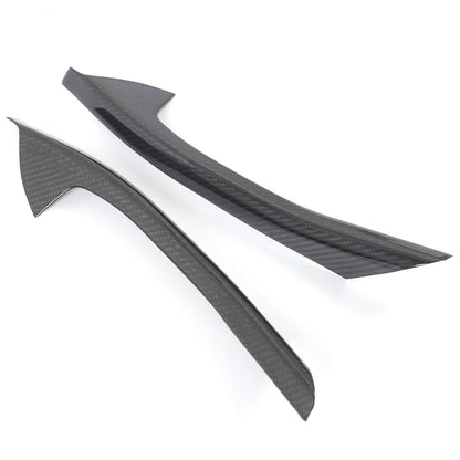 Real Carbon Fiber Window Lift Switch Button Trim Frame For BMW 5 Series G60 24+ 5