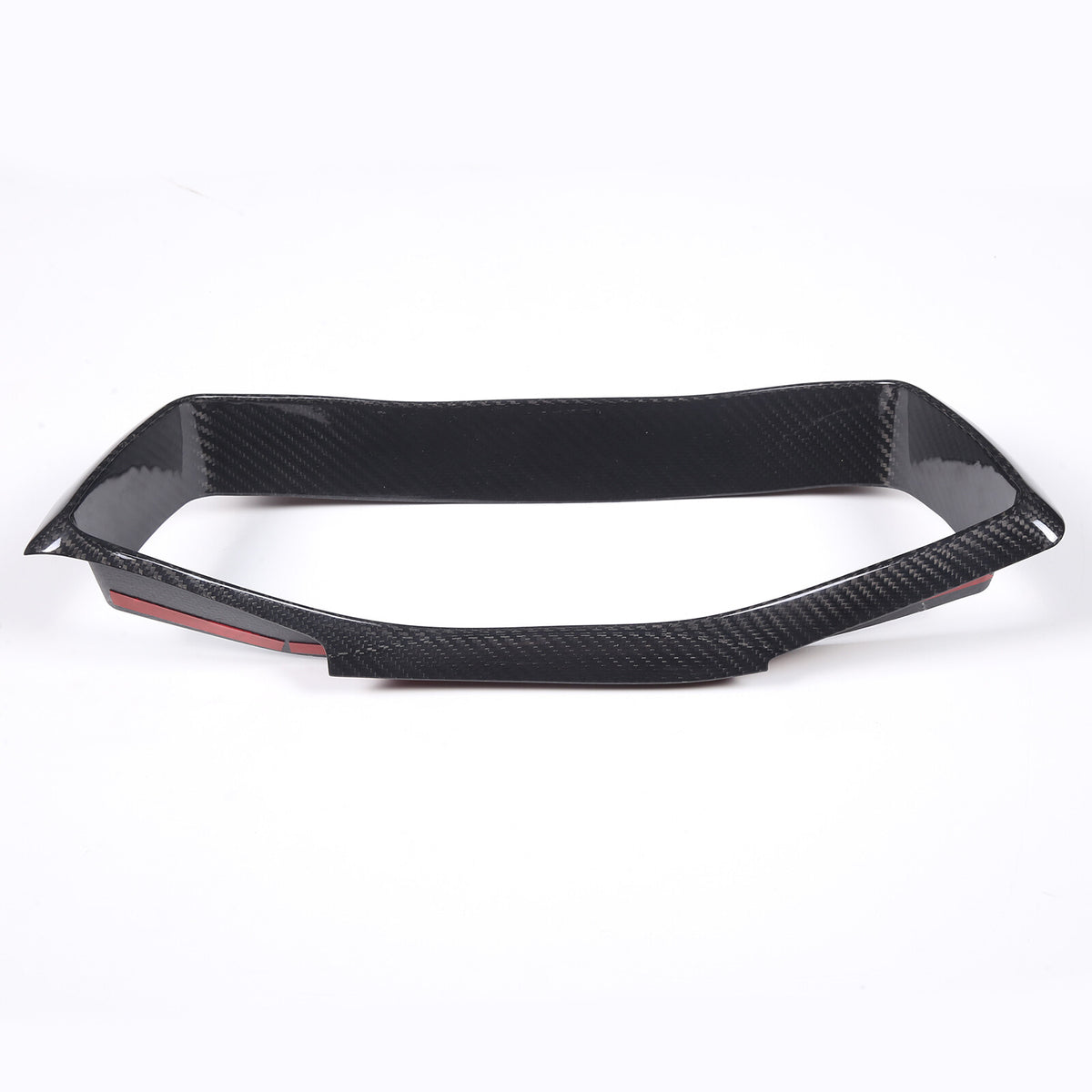 Dry Carbon Fiber Dashboard Speedmeter Panel Trim Decor For Corvette C8 2020-25 9