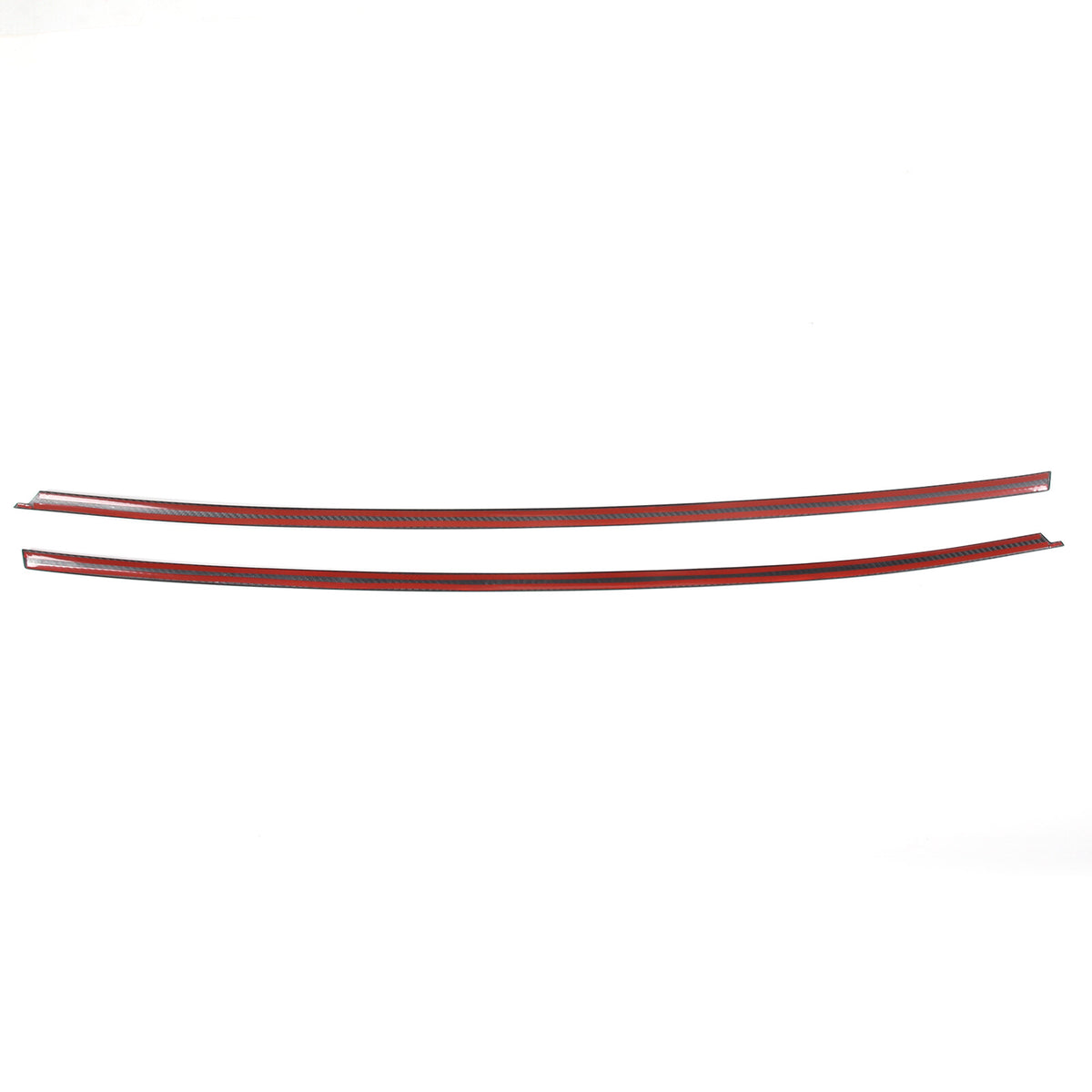 Real Carbon Window Sill Strip Cover Trim For Corvette C8 Coupe Z51 Z06 Z07 20+ 15