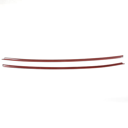Real Carbon Window Sill Strip Cover Trim For Corvette C8 Coupe Z51 Z06 Z07 20+ 15