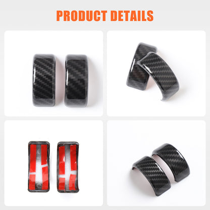 Carbon Fiber ABS Interior Full Decor Cover Trim Kit For Corvette C8 2020-2025 - Styles 51-55 75