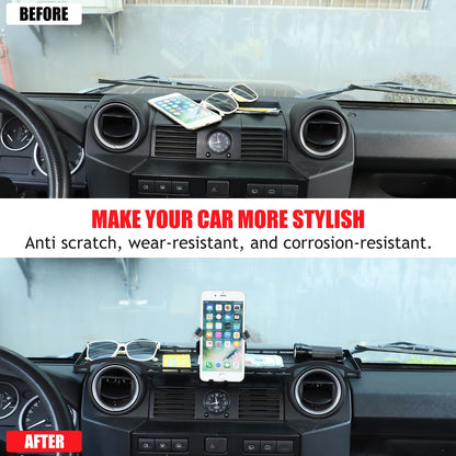 Dashboard Phone Holder Mount Bracket Storage Box For LR Defender L316 04-18 16