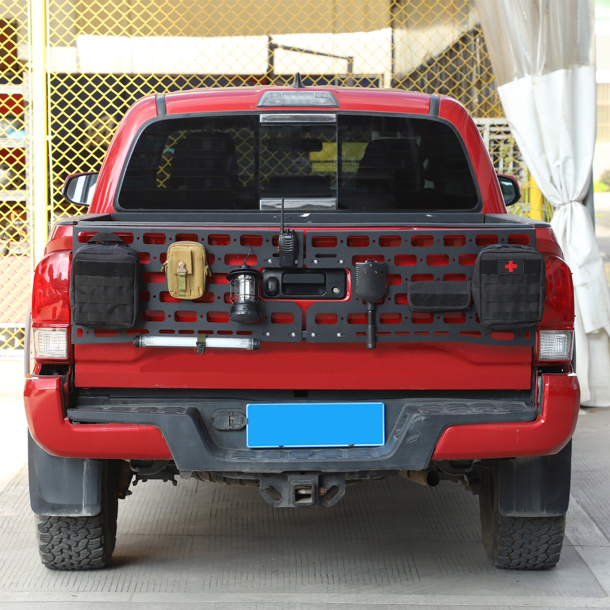 Rear Bed Molle Panel Truck Bed Tailgate Molle Panel For Toyota Tacoma 2016-22 7