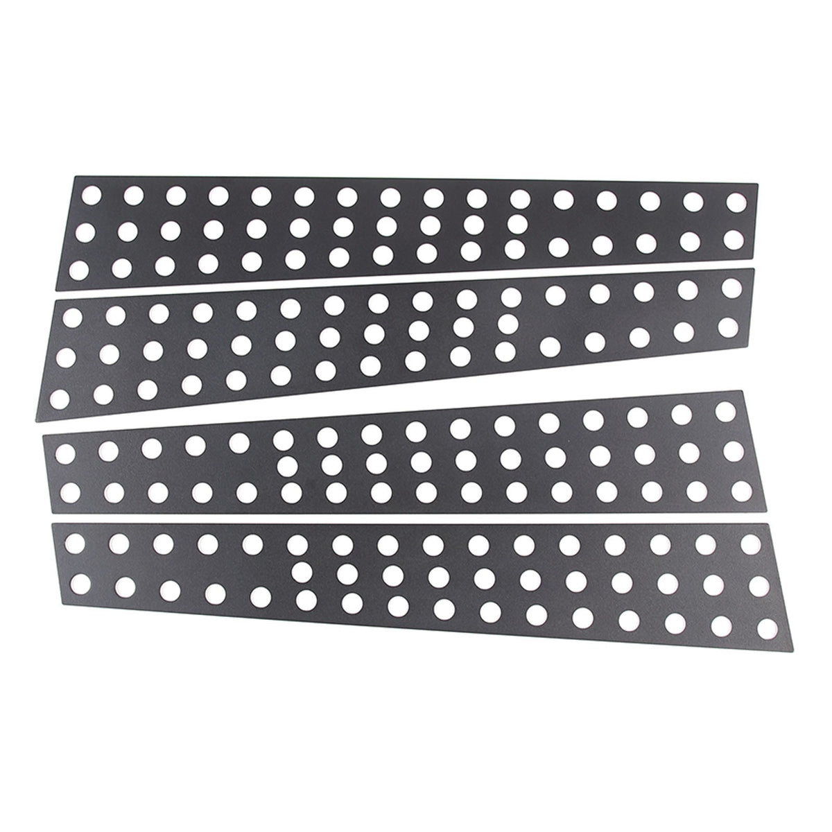 Black Alloy Window Center Pillar Trim Panel For Land Rover Discovery 3&4 04-16 20