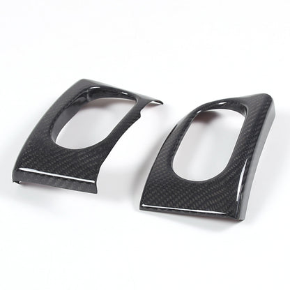 Real Dry Carbon fiber Side Air Outlet Vent Panel Trim For Corvette C6 2005-2013 14