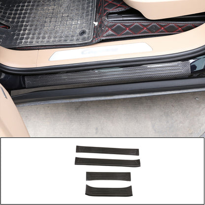 Real Carbon Fiber Outer Door Sill Scuff Plate For Porsche Cayenne E3 2018‑2021 5