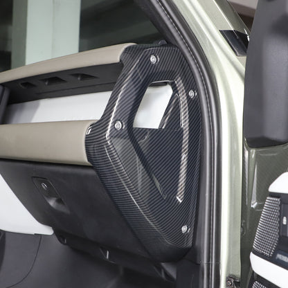 Carbon Style Dashboard Sides Panel Cover Trim For Land Rover Defender 20-23 8
