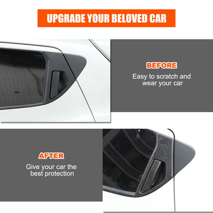 Soft Carbon Fiber Interior Center Console trim Sticker For Nissan Juke 2011-2019 188