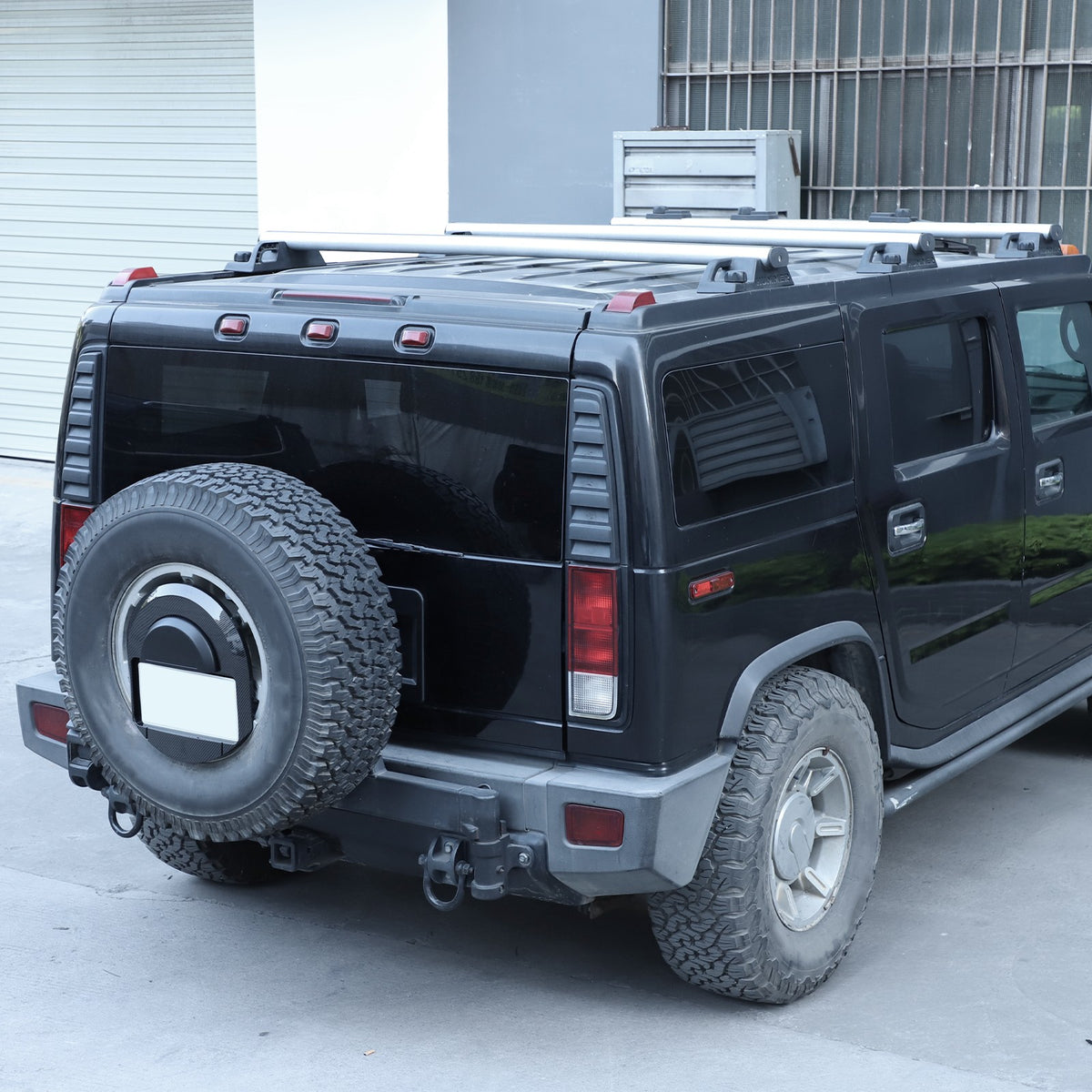 Carbon Spare Tire License Plate Bracket OE:25782333 For Hummer H2 2003-2009 10