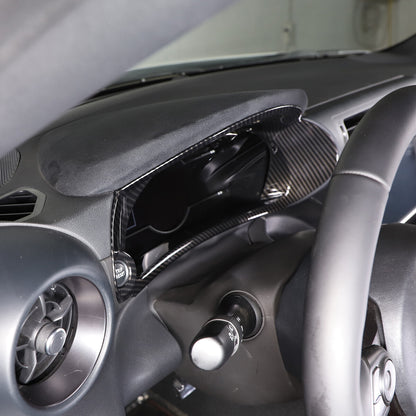 ABS Carbon Fiber Interior Center Console Trim Set For GR86/BRZ 2022-2024 US - Variants 6-10 10